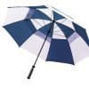 Dual Canpopy 60" Golf Umbrella Blue/White