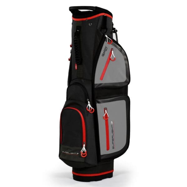 Masters Superlight 7 Trolley Bag Black/Red