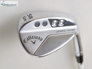 Callaway Jaws Raw Chrome 58 X Wedge